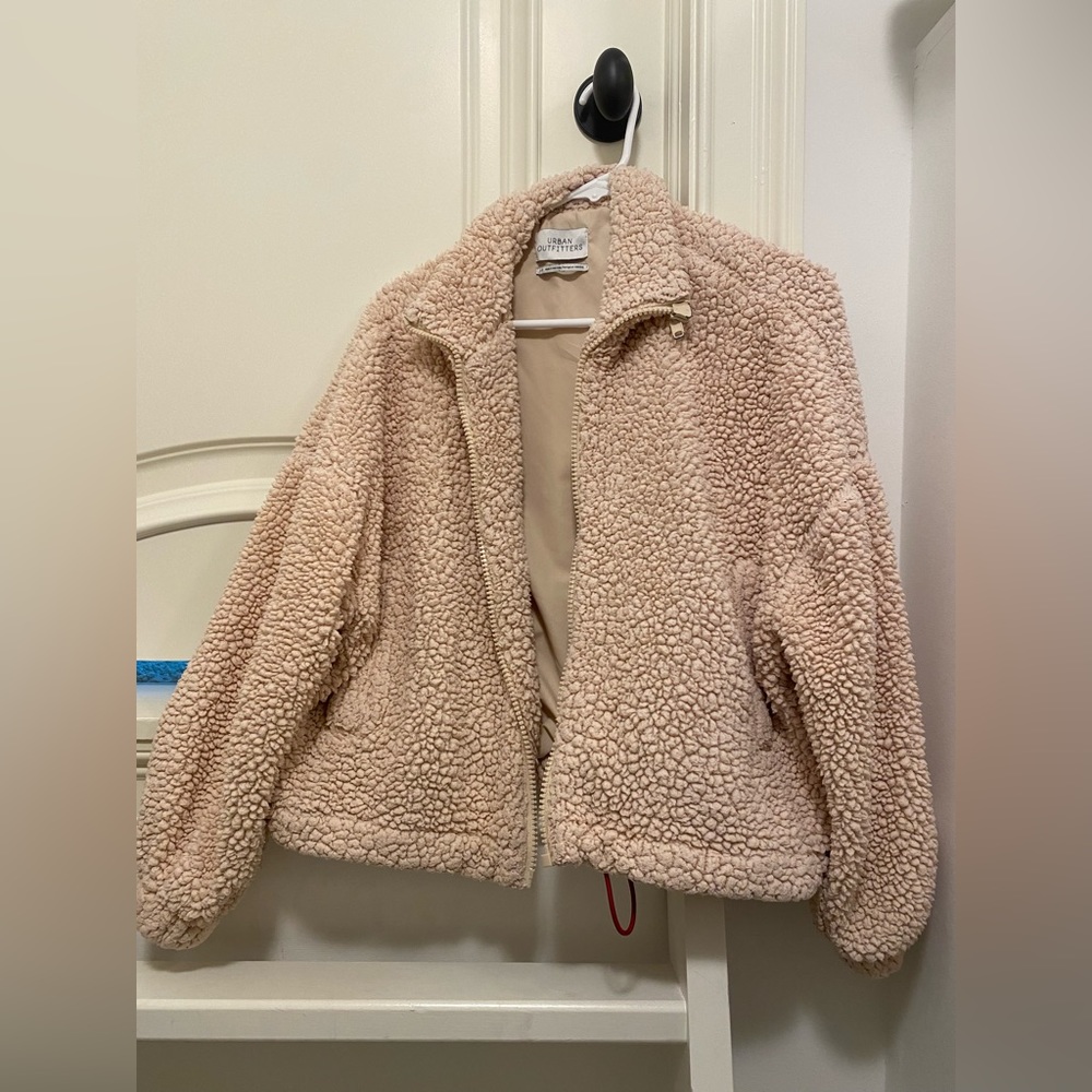Urban outfitters teddy jacket. My go to jacket!
